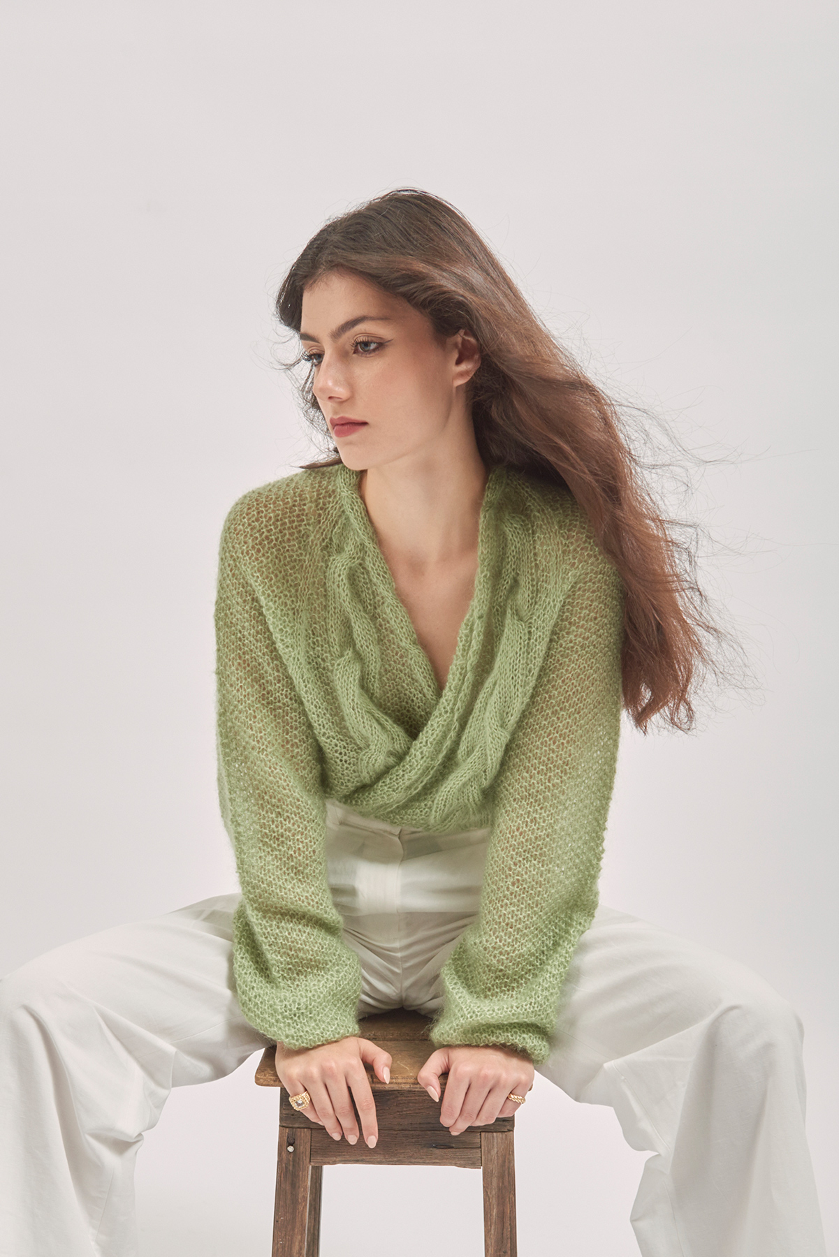 One Braid Cardigan