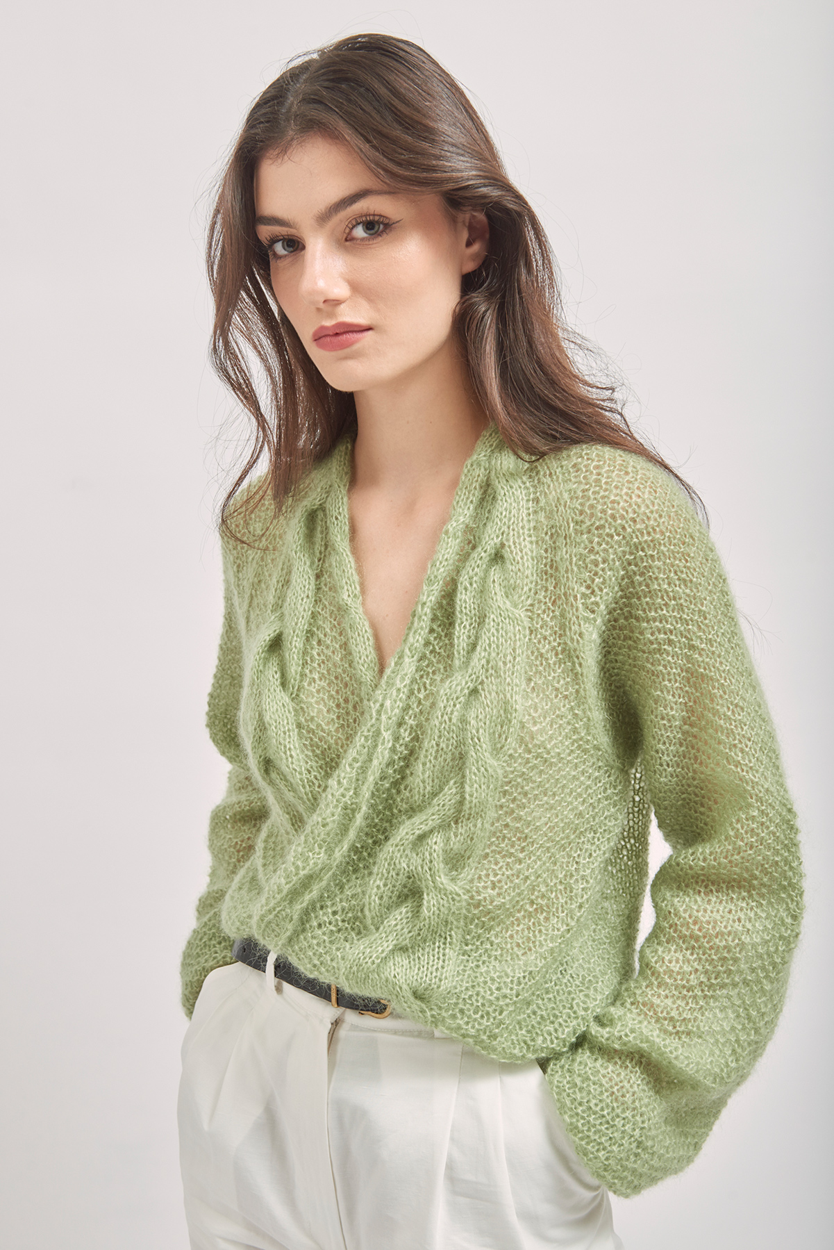 One Braid Cardigan