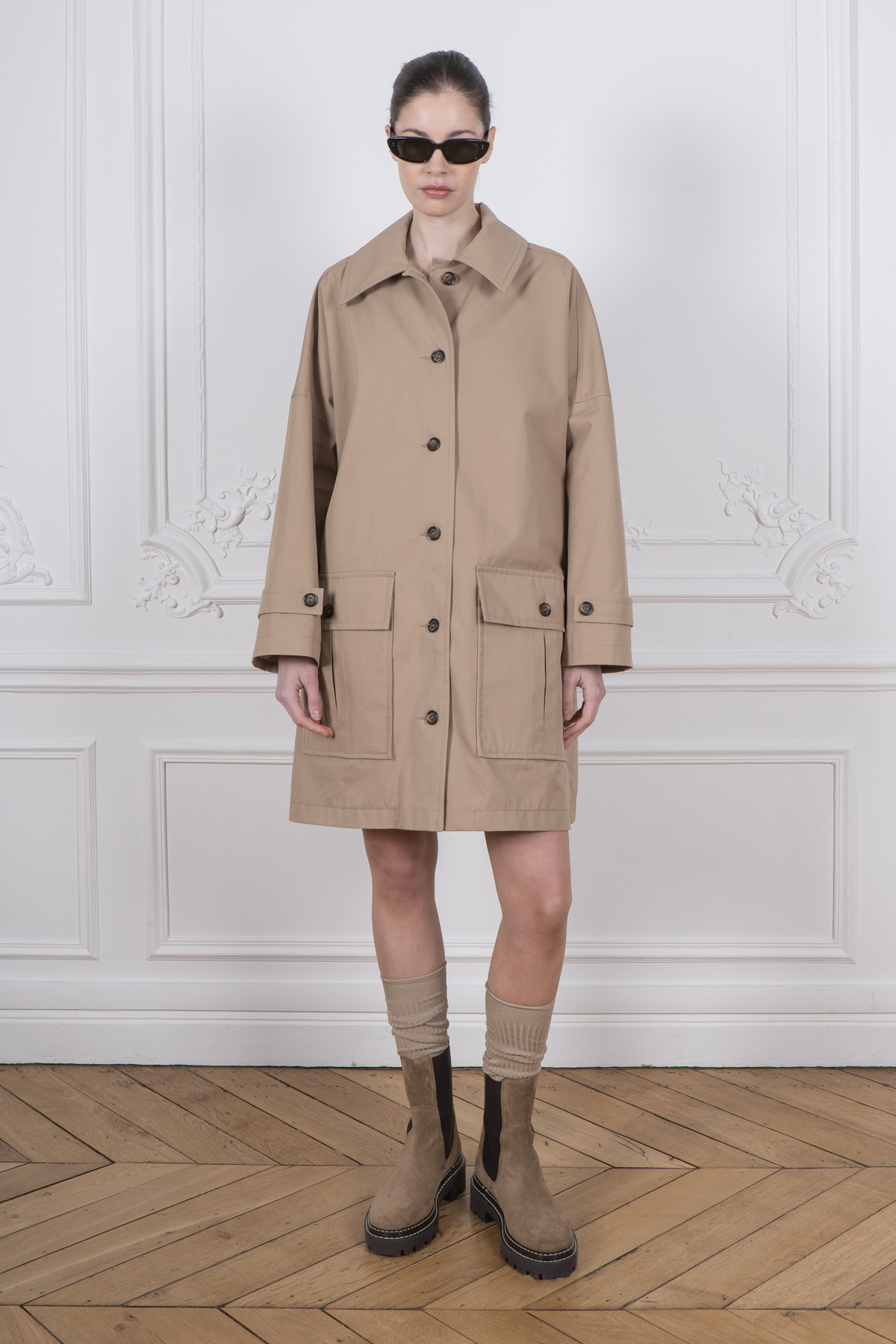 Trench Coat Beige