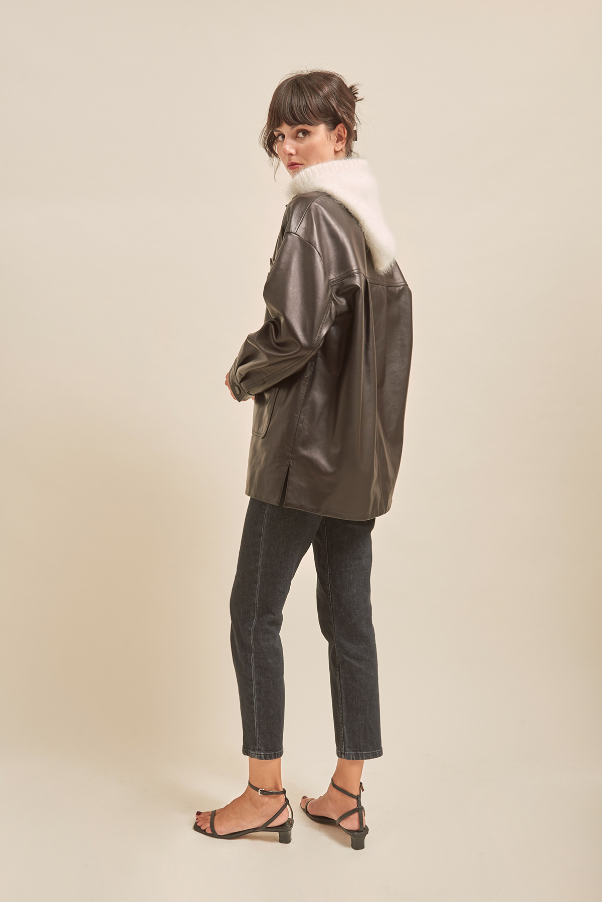 Leather Shacket