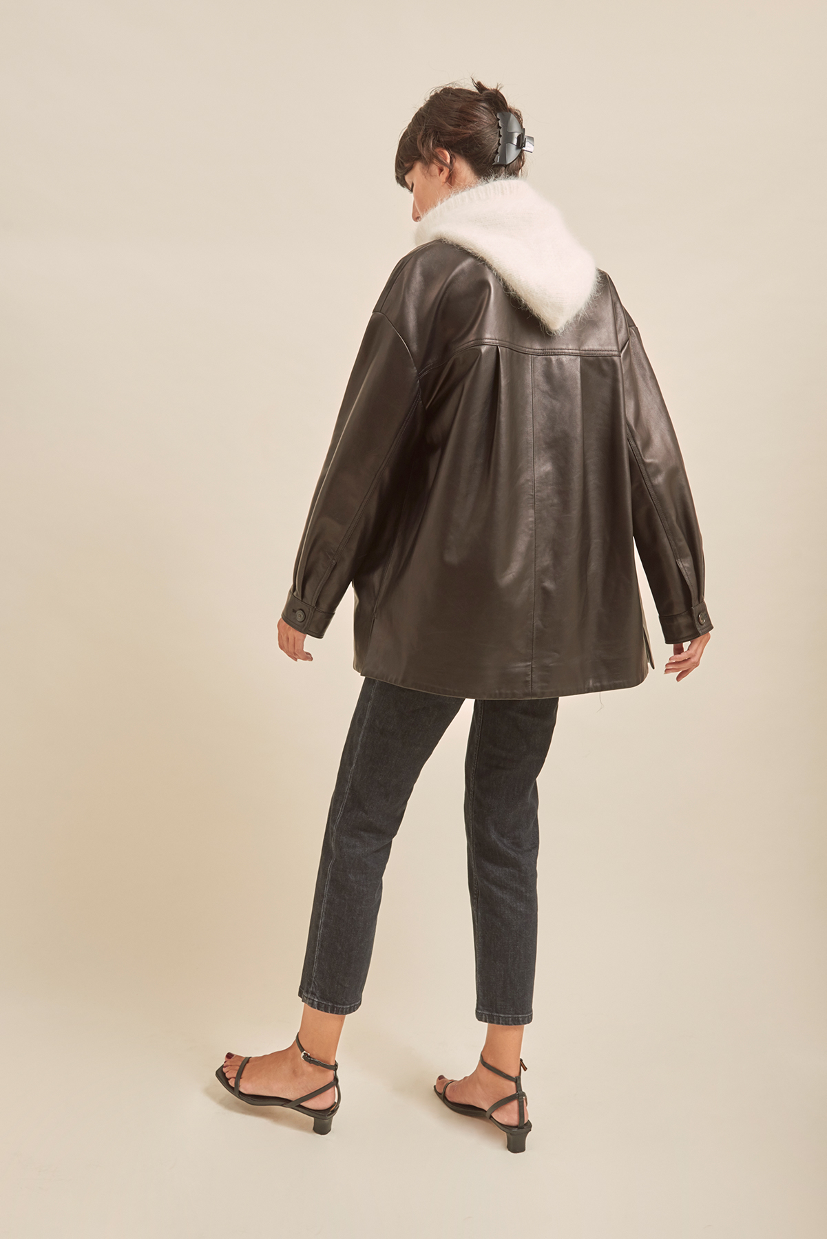 Leather Shacket