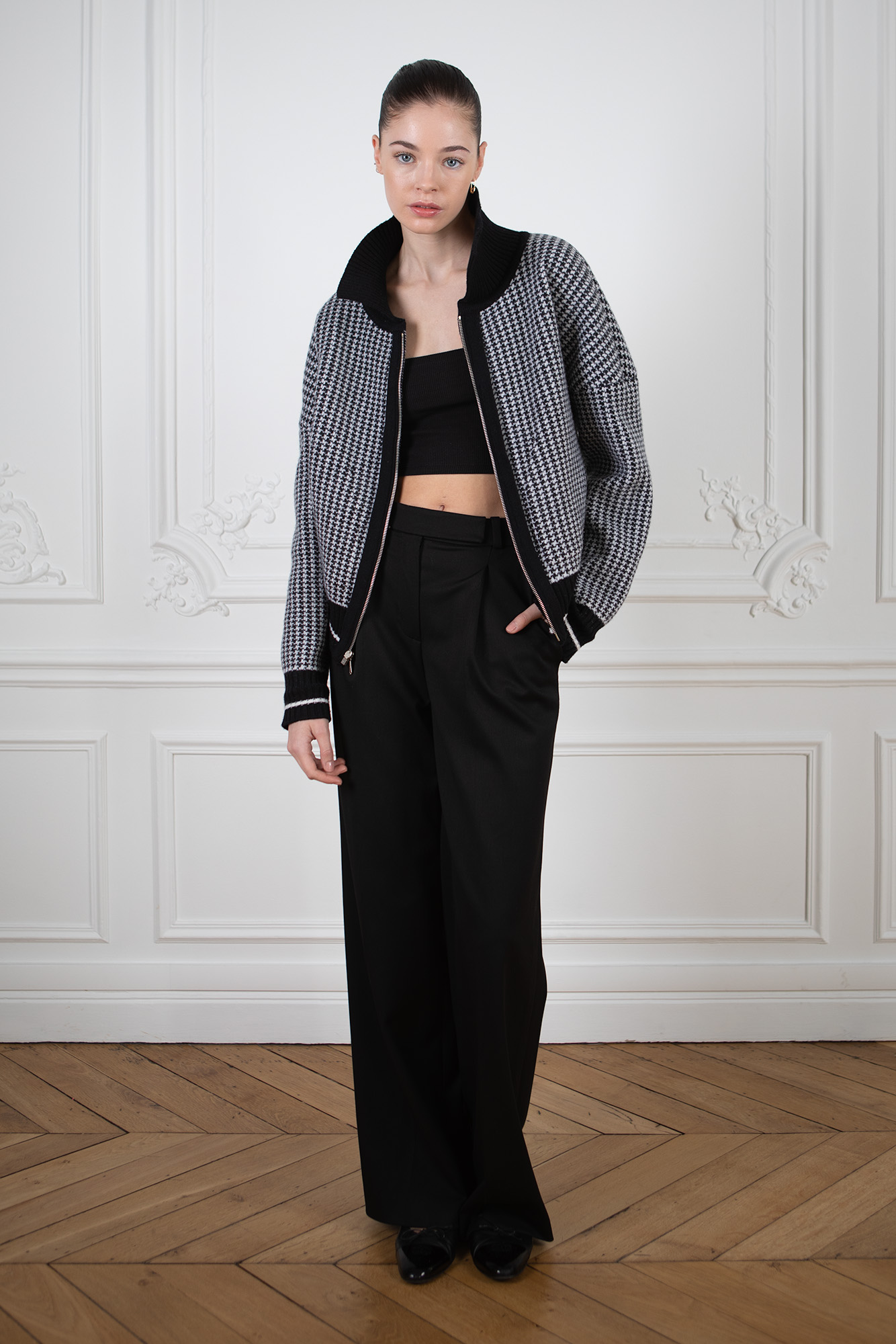 Fully Knitted Jacket