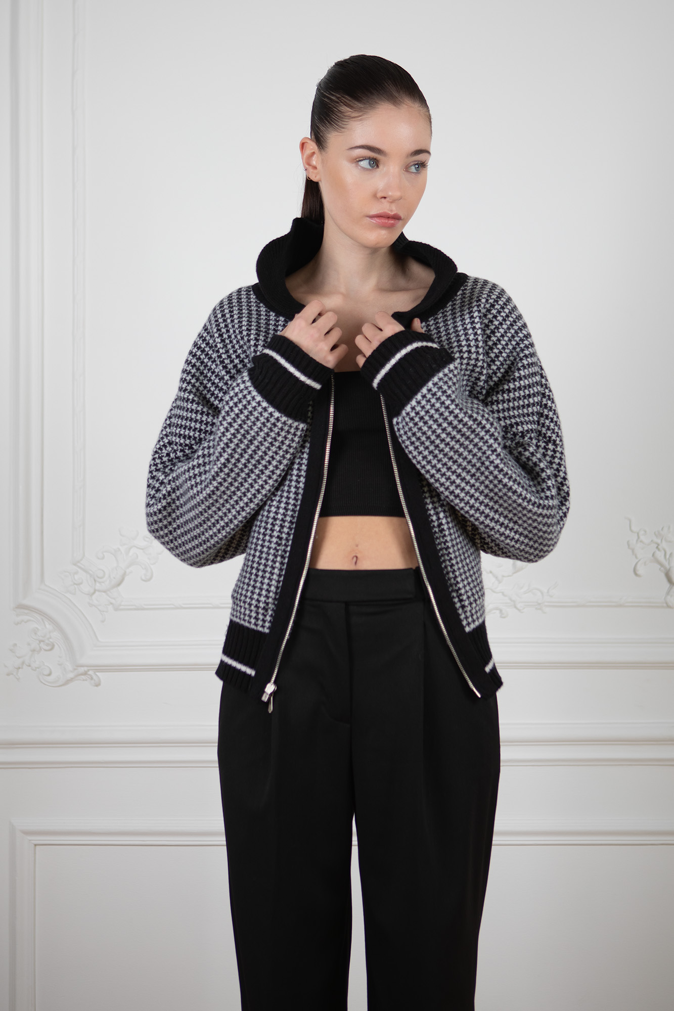 Fully Knitted Jacket