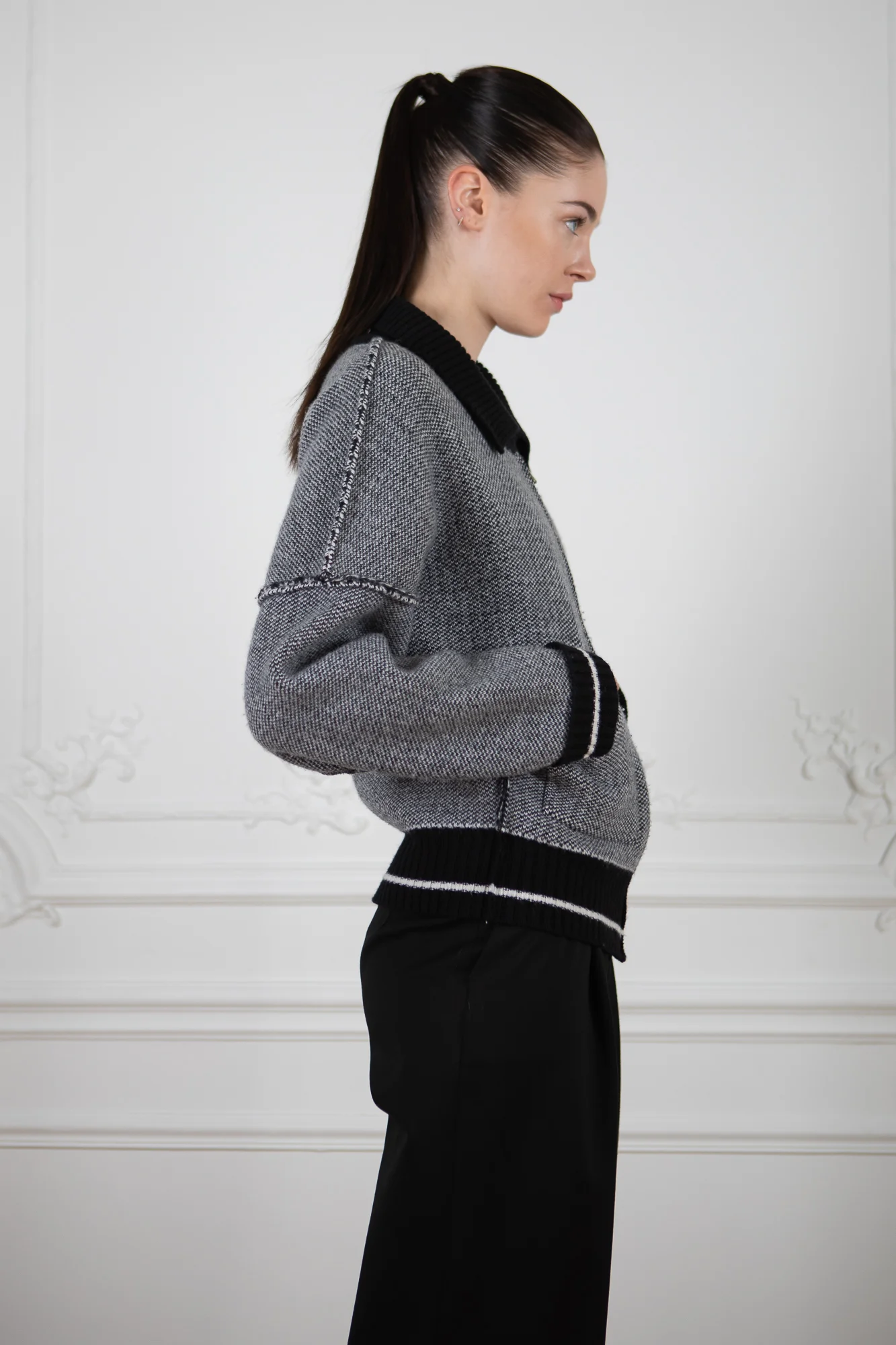 Fully Knitted Jacket