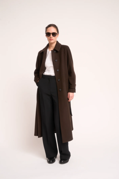 Car Coat Dark Chocolate