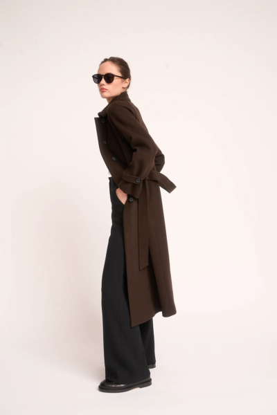 Car Coat Dark Chocolate