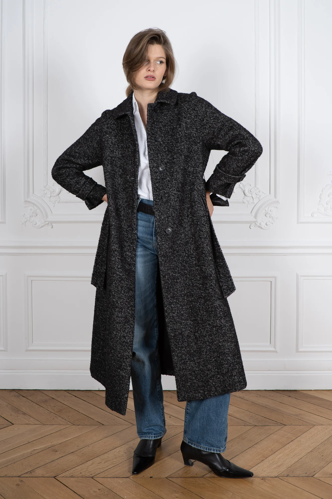 Car Coat Bouclé