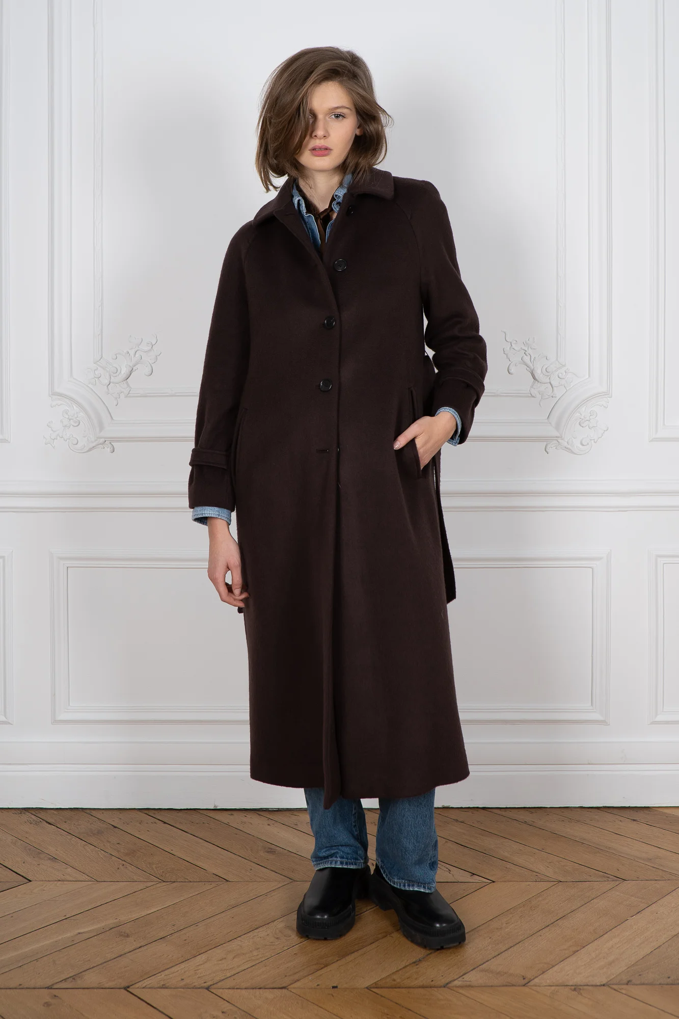 Car Coat Dark Chocolate