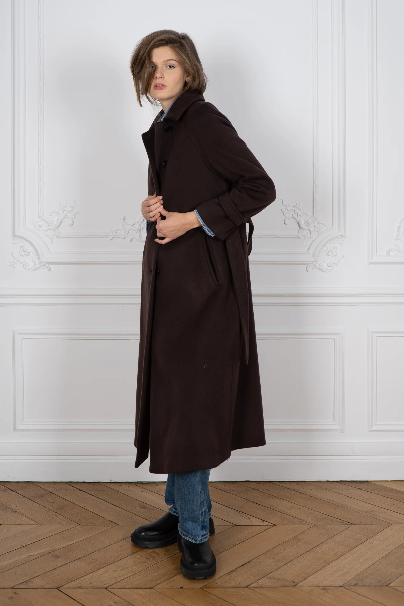 Car Coat Dark Chocolate