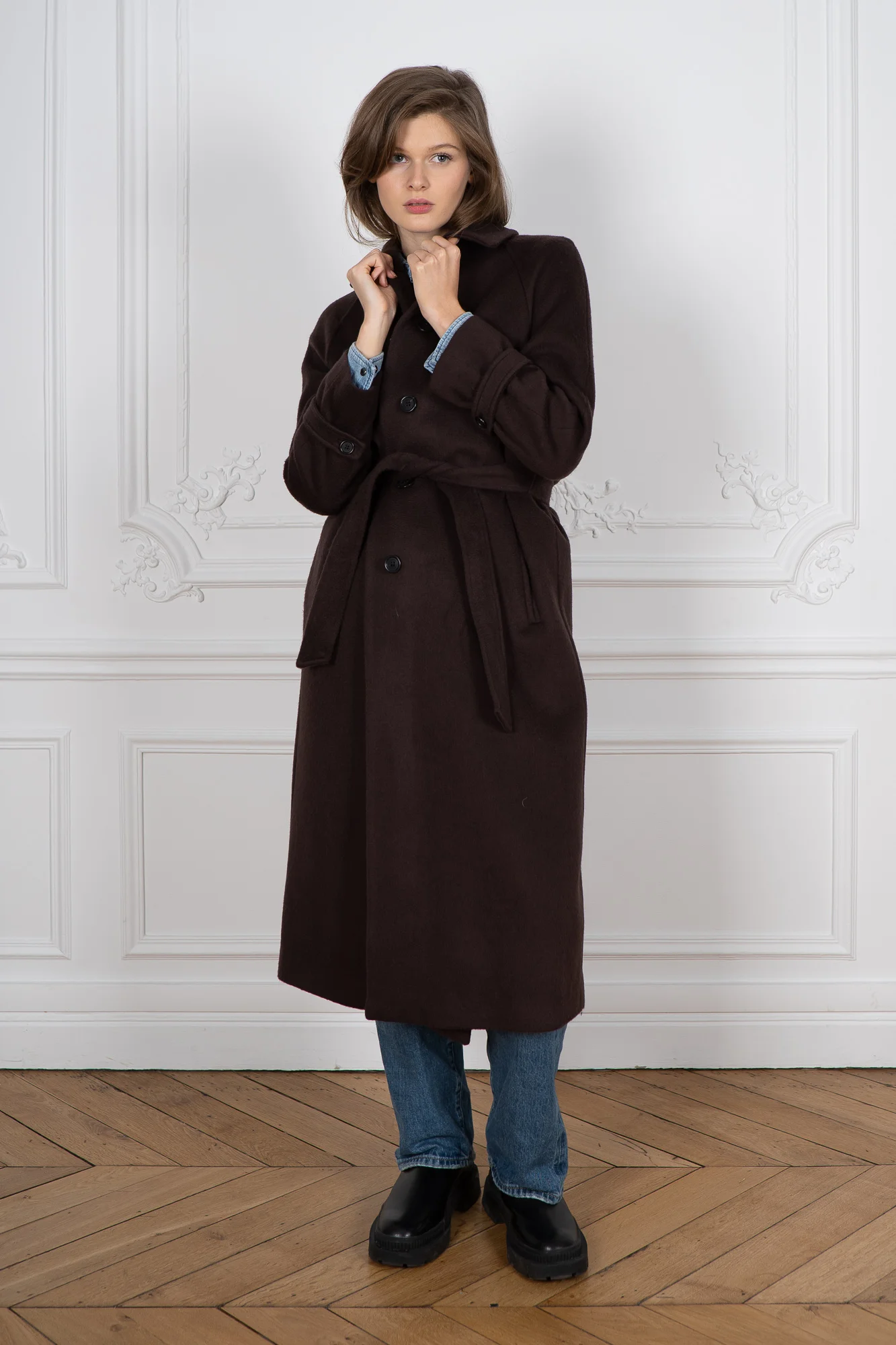 Car Coat Dark Chocolate