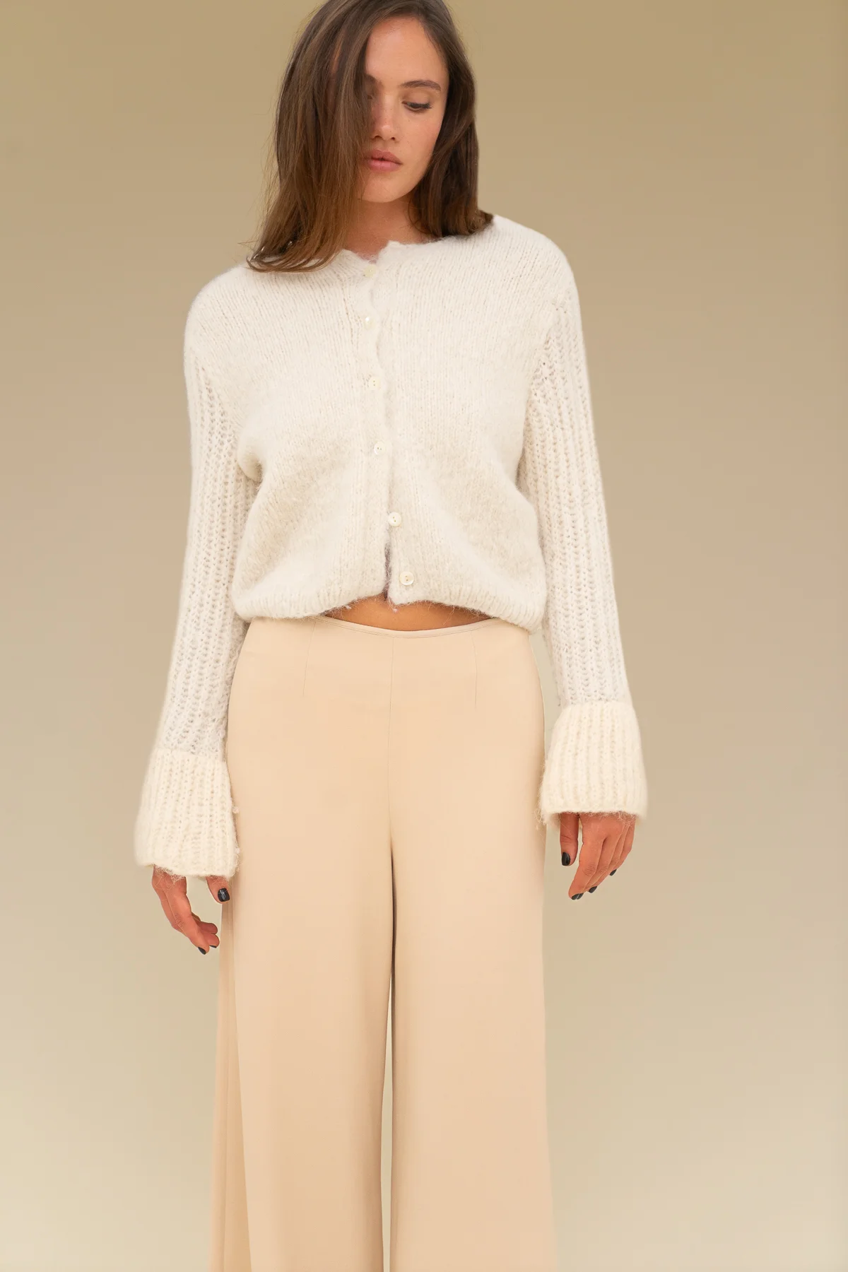 Alpaca Knitted Cardigan