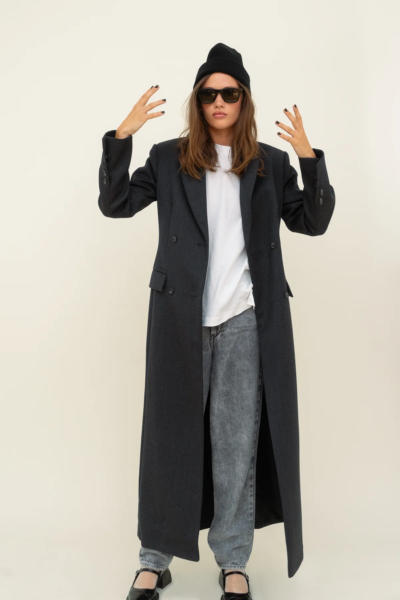 Long Coat in Original British Heritage Wool