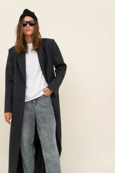 Long Coat in Original British Heritage Wool