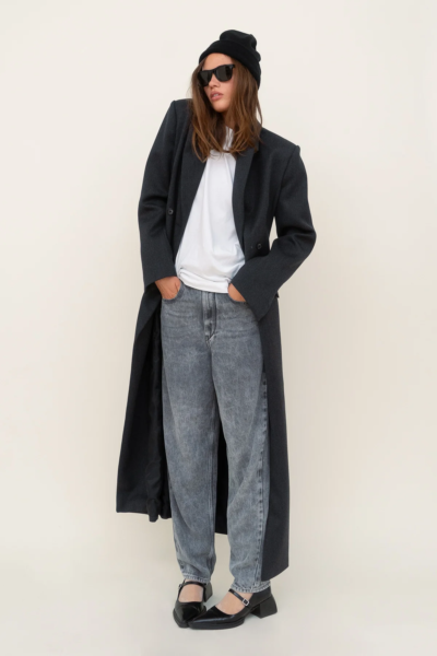 Long Coat in Original British Heritage Wool