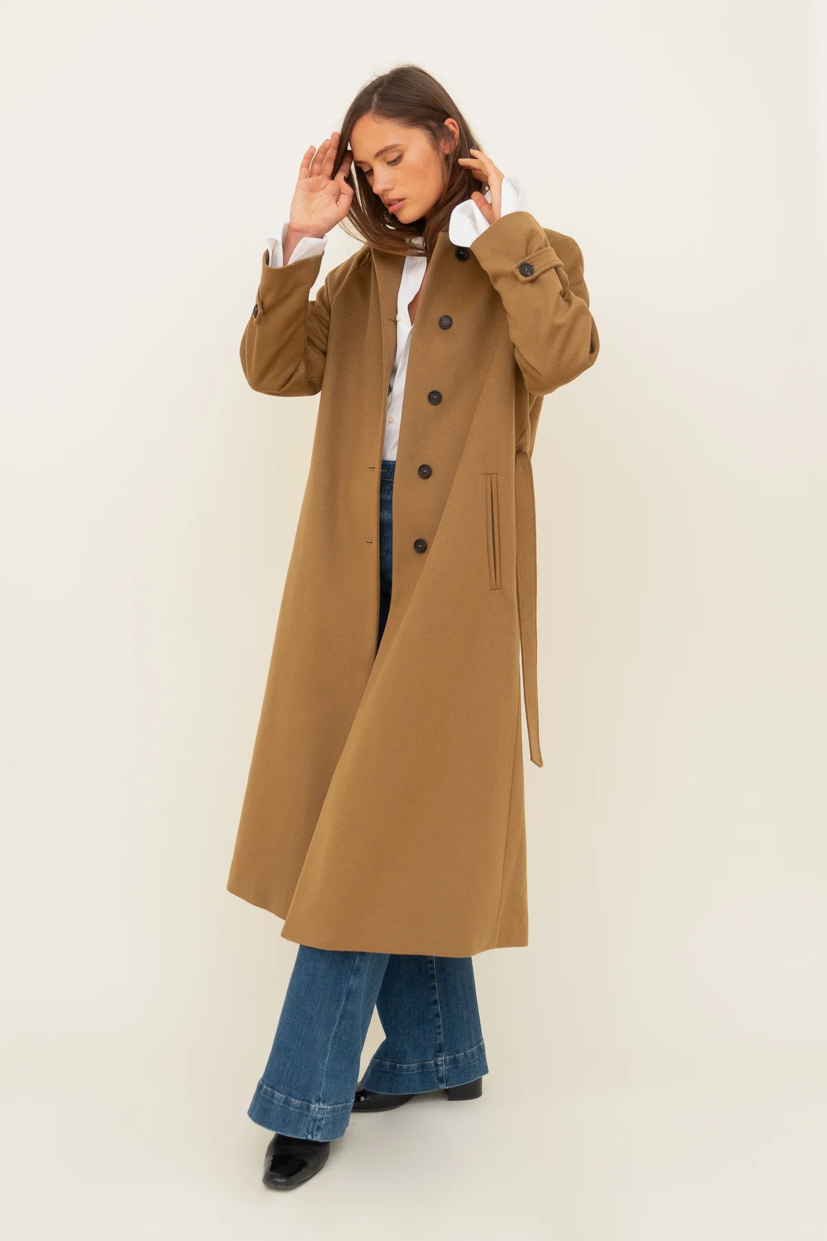 Only camel coat on sale