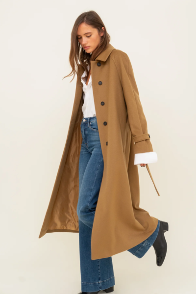 Ladies camel car outlet coat