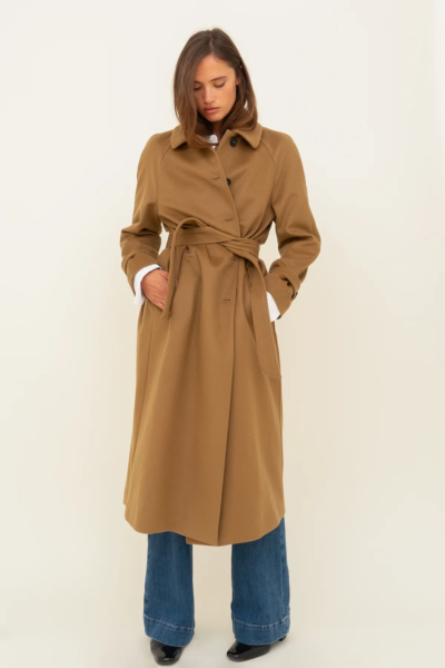 Car Coat Camel