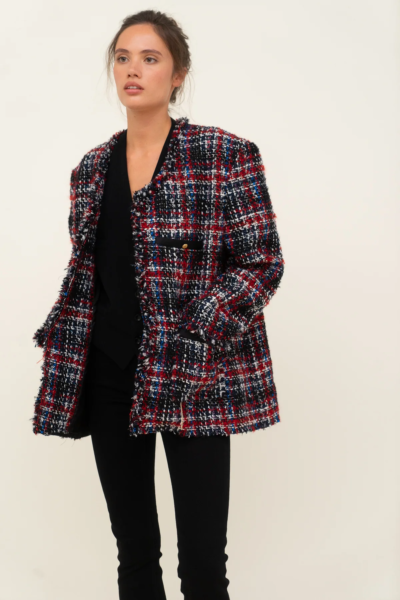 Tweed Jacket Rouge