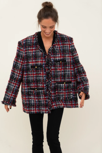 Tweed Jacket Rouge