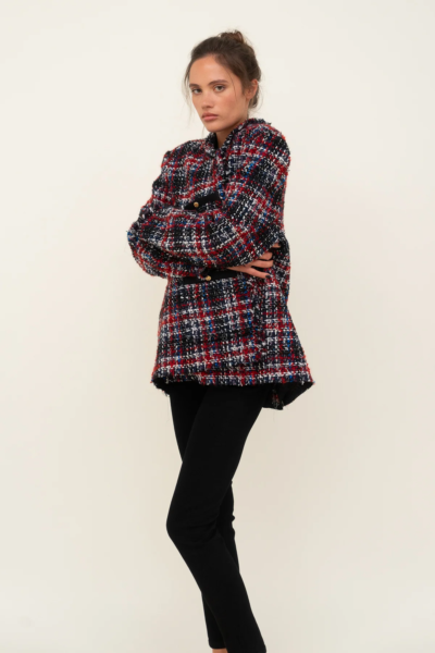 Tweed Jacket Rouge