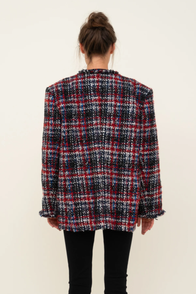 Tweed Jacket Rouge