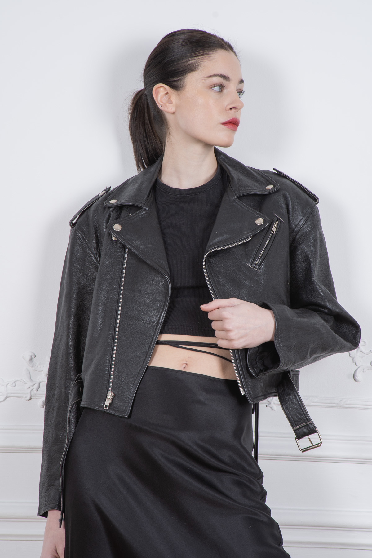 Leather Biker