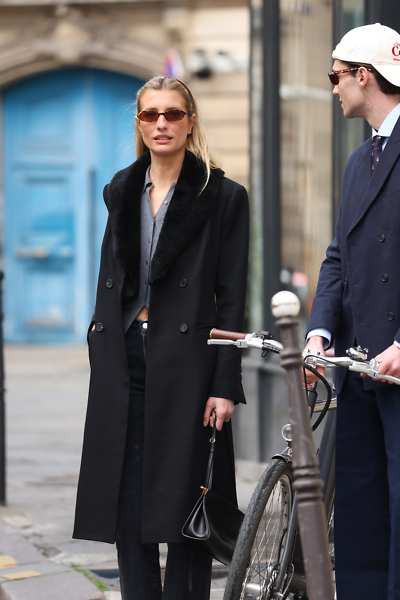 Coat with Removable Collar